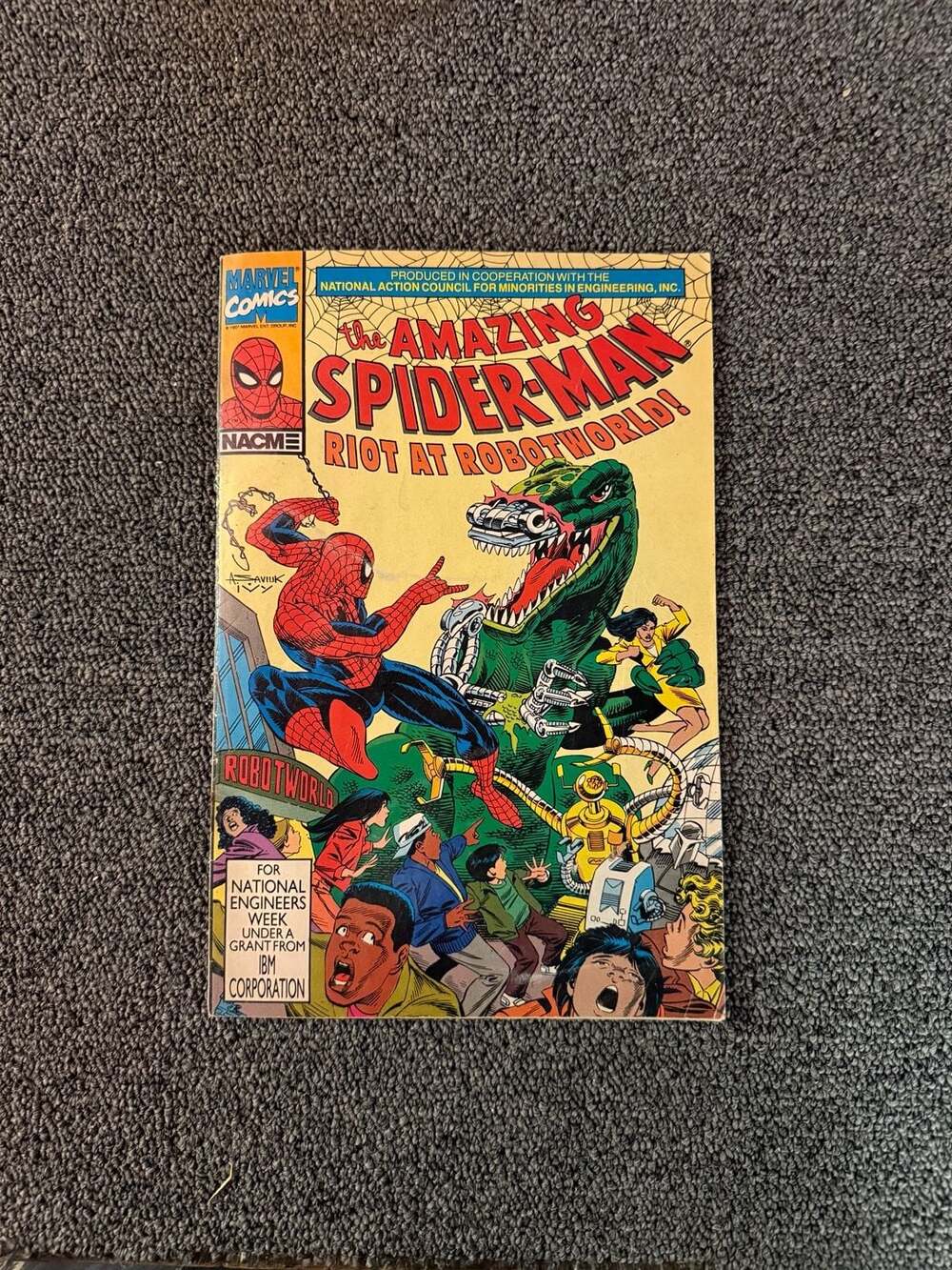 The Amazing Spider-Man: Riot At Robotworld! #1 Marvel Comic Book